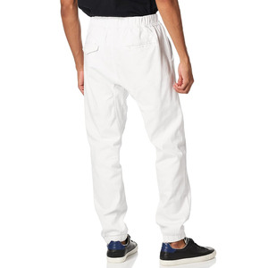 Men's 100% Cotton Canvas Jogger Pants Mid Waist Zipper Pockets Drawstring Breathable Eco-Friendly Quick Dry Casual - Product Image 5