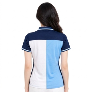 Camisas Casuales Transpirables de Mezcla de Poliéster/Algodón al por Mayor para Mujer con Logotipo Bordado Personalizado a Precio Económico y Servicio OEM - Product Image 2
