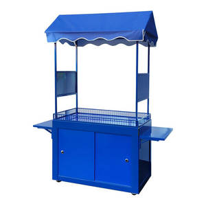 Carrello per vetrina con Display da tavolo blu conveniente - Product Image 3