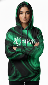 Sweat à capuche unisexe surdimensionné à coupe décontractée avec motif brodé par sublimation sur toute la surface pour un style décontracté et urbain - Product Image 2