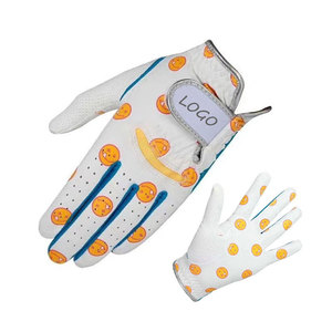 Gants de golf pour femmes personnalisés avec logo brodé, tendance du moment, couleur personnalisée, matériau PU respirant, fermeture à boucle, antidérapants, doux - Product Image 6
