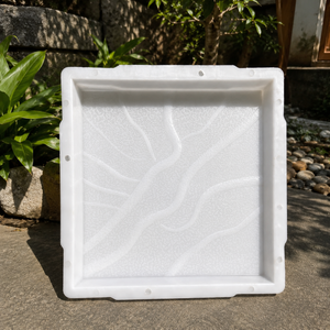แม่พิมพ์พลาสติก PP สำหรับแผ่นปูพื้นคอนกรีตดีไซน์ลายเมฆขนาด 400 × 400 × 50 มม. - Product Image 1