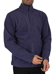 Men's Eco-Friendly Sherpa <b>Lined</b> Hooded <b>Fleece</b> <b>Jacket</b> with Zip Pocket Windproof Loose Fit 100% Polyester Winter Casual - Product Image 4