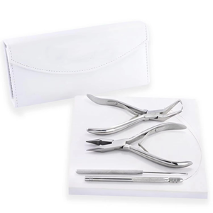 ชุดอุปกรณ์ต่อผมสแตนเลสสำหรับใช้งานเชิงพาณิชย์ของ CLASTY INSTRUMENTS พร้อมเครื่องมือแบบห่วงและกระจกแต่งผมเคลือบเงา - Product Image 6