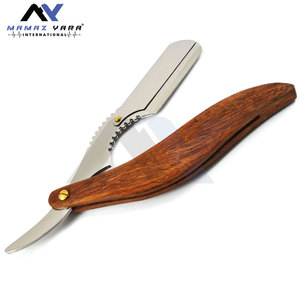 Premium Wholesale Barber Shaving <b>Razor</b> Handcrafted Wooden Dragon Double Curved Safety <b>Razor</b> Stainless Steel <b>Blade</b> Professional - Product Image 2