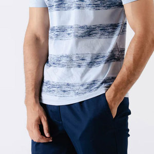 เสื้อยืดผู้ชายพรีเมียมแบรนด์ส่วนตัว ราคาถูก ผ้าฝ้าย 100% ทรงหลวม พิมพ์ลาย - Product Image 4