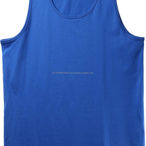 Best Selling Plus Size <b>Men's</b> <b>Gym</b> <b>Tank</b> <b>Top</b> From Pakistan OEM Service Breathable Knitted Material Casual Style - Product Image 2