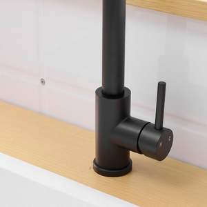 Rubinetto da cucina nero con spruzzatore estraibile Mini Bar per lavello da bagno rubinetti da cucina - Product Image 3