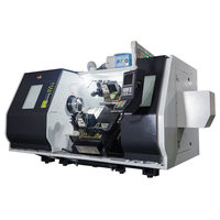 Centre de tournage CNC à double broche sur mesure pour le tournage de métaux, robuste, horizontal, pour boîtiers de moteur SMS (pour le cintrage/le découpage/la formage)