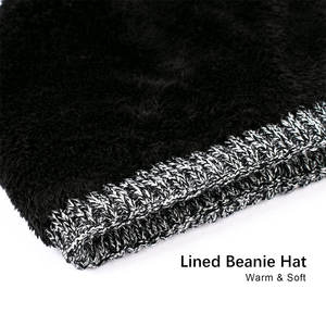 Bonnet d'hiver personnalisé en tricot côtelé doux en acrylique imprimé pour homme et femme, idéal pour le sport et la mode en extérieur - Product Image 5