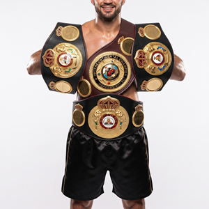 Boxing Championship Belt Men Leather Durable Professional Title Belt Boxing Training Wear <b>Karate</b> <b>Equipment</b> MMA Unisex - Product Image 1
