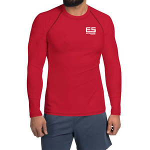Diseña Tu Propio Logotipo, Camisetas de Compresión para Hombre, Personalizables, Manga Larga, Spandex/Poliéster, Secado Rápido, Transpirables, Ropa Deportiva - Product Image 1
