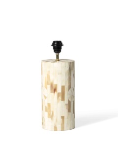 Lampe de table Art Déco en os, faite à la main et sur mesure, avec forme personnalisée pour les intérieurs de luxe de chambre à coucher - Product Image 4