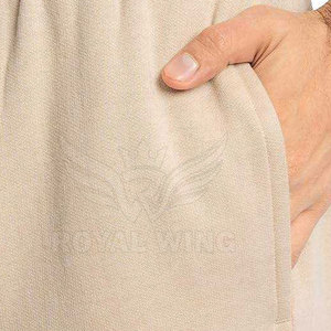Custom Logo Mid Waist Eco-Friendly Quick Dry Breathable <b>Training</b> <b>Trouser</b> for Men Sportswear Casual Pants with Side Pockets - Product Image 3