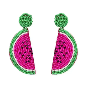 Nouveaux Bijoux Perles Vintage Légers Faits Main en Coton Perlé Personnalisés Clous Classiques pour Femmes Vente Chaude Style Bohème Original Vente en Gros - Product Image 6