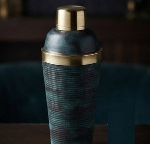 Handmade Patina Cocktail <b>Shaker</b> Barware Supplies Alcohol Wine Cocktail <b>Shaker</b> <b>Bottle</b> - Product Image 6