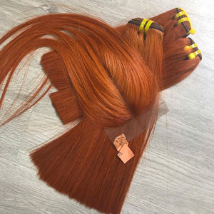 ช่อผมมนุษย์สีส้ม100% เวียดนาม - Product Image 5