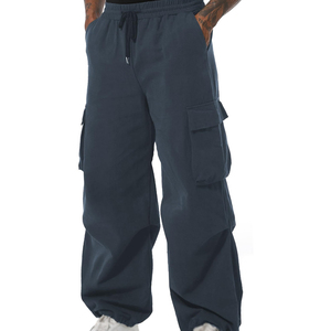 กางเกงคาร์โก้ผ้าฝ้ายสำหรับเดินป่ากลางแจ้งปี 2026 กางเกงขายาวผู้ชายสไตล์สตรีทแวร์ แห้งเร็ว มีกระเป๋าหลายช่อง ขายส่ง - Product Image 3