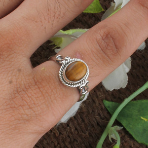 Wholesale Shree Jaipur <b>Silver</b> 925 Sterling <b>Silver</b> Amethyst Vintage Spiral Swirl Gemstone Rope Bezel <b>Boho</b> Statement <b>Ring</b> Unisex - Product Image 2