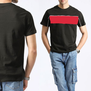 เสื้อยืดคัสตอม OEM 2026 แฟชั่นดีไซน์พิเศษ แขนสั้น ระบายอากาศได้ดี เหมาะสำหรับใส่ในฤดูร้อน คอกลม ผ้าฝ้ายผสมโพลีเอสเตอร์ - Product Image 3