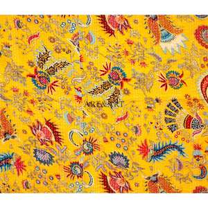 Mayorista de Colchas Kantha de Algodón Vintage Indias, Mantas Estampadas Multicolores, Mantas Kantha Hechas a Mano para Decoración del Hogar - Product Image 3