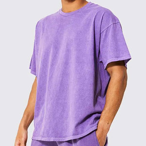 Ensemble T-shirt à manches courtes et col rond pour homme, coupe classique, décontracté, respirant, 100 % coton tricoté, écologique, 220 g, Perfectionists - Product Image 5