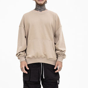 Fabricant OEM de sweats en molleton de coton personnalisés en gros, col rond, marque privée, production en vrac, usine de sourcing - Product Image 1