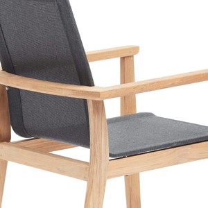 Juegos de Muebles de Patio de Diseño Minimalista de Lujo con Estructura de Madera de Teca para Jardín - Product Image 6