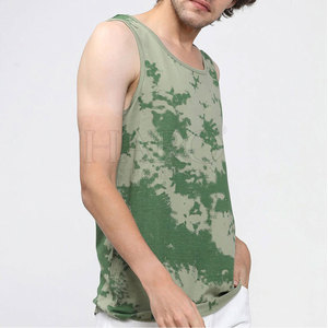 เสื้อกล้ามผู้ชายสีพื้นคุณภาพสูง ทรงหลวม ใส่สบาย เหมาะสำหรับออกกำลังกาย ใส่ลำลองที่บ้านและใส่เดินเล่น - Product Image 2