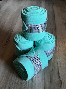 Bandages élastiques personnalisés en polaire pour chevaux de polo 2026 – Soutien des jambes pour l'équitation et les soins du cheval - Product Image 2