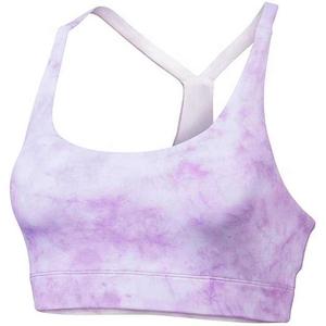 Sujetador deportivo sin costuras para mujer, soporte medio, color liso, transpirable, elástico, para yoga, fitness, ropa deportiva, top para gimnasio - Product Image 3