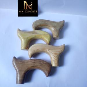 Poignée en bois rustique poli écologique avec forme naturelle, poignée en bâton faite à la main pour la décoration de la maison - Product Image 1