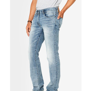 Jeans en denim déchiré pour homme, style streetwear premium - Product Image 2