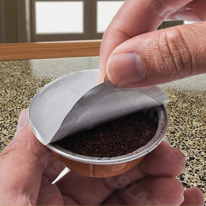 Grade 0.09-0.1mm Thick Soft Temper Aluminum <b>Foil</b> Coated Seal Lids Acceptable Logo Printing for <b>Kitchen</b> Use 5-300mm Width - Product Image 1