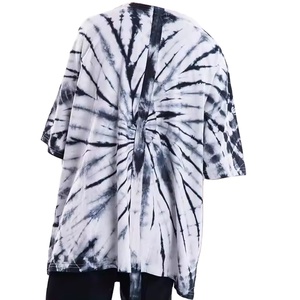 เสื้อยืดโอเวอร์ไซส์สั่งทำพิเศษ ผ้าฝ้าย 100% ลายมัดย้อม ออกแบบ OEM พิมพ์ลายทั่วตัว แขนสั้น คอกลม เสื้อยืดผู้ชายลายมัดย้อม - Product Image 5