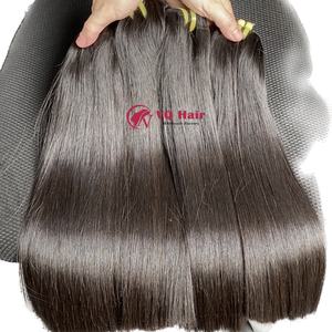 Extensiones de cabello virgen Remy de alta calidad 100%, máquina vietnamita, hueso de doble trama, recto, Color más claro, solo envío rápido - Product Image 5