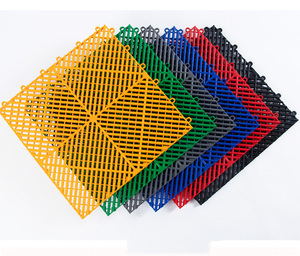 กระเบื้องปูพื้นพลาสติกแบบถอดประกอบได้สำหรับร้านล้างรถและโรงรถ - Product Image 2