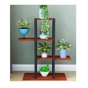 Vintage classic <b>plant</b> <b>stand</b> decorative indoor outdoor multi level planter holder rack for balcony garden timeless decor - Product Image 4