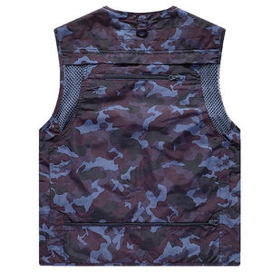 Gilet de pêche décontracté pour homme en polyester, multi-poches, haute qualité, personnalisé, très vendu, pour sports de plein air et chasse en hiver - Product Image 5