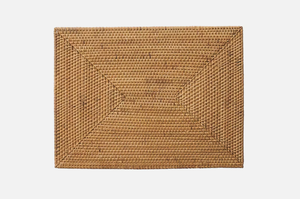 Artisan Handwoven Rattan Placemat | Durable Charger Plate <b>for</b> Picnic & <b>BBQ</b> <b>Table</b> - Product Image 2