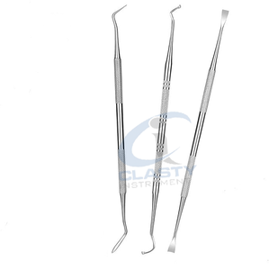 Détartreur dentaire double extrémité pour le nettoyage des dents, instrument de dentiste pour l'élimination du tartre et du calcul dentaire, outil d'hygiène buccale approuvé ISO - Product Image 5