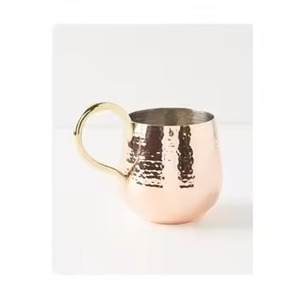 Juego de 4 tazas de cobre de 16 oz de alta calidad, económicas, para Moscow Mule, café, cerveza, cócteles, vodka, Mint Julep, té de jengibre. - Product Image 4