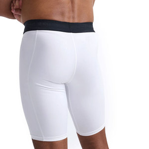 Men's Eco-friendly Breathable <b>Compression</b> <b>Shorts</b> Solid Pattern Elastic Waist Quick Dry Canvas 100% Polyester Customizable Active - Product Image 4