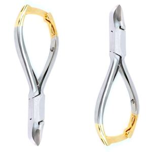 AQDAS INDUSTRIES - Cortaúñas Profesional de Acero Inoxidable de 12.5 mm, Cuchilla Afilada de Mandíbula Plana, Apertura de Mandíbula Ancha, Cuidado del Bebé, Dedos de Niños - Product Image 1