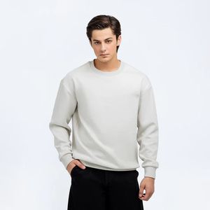 Sudadera Personalizada de Cuello Redondo Estilo Urbano, Sudadera Gruesa de Forro Polar Largo, Sudadera con Cuello Redondo, Nueva Llegada 2025, Sudadera para Hombre - Product Image 1