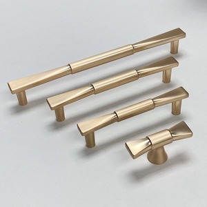 Traditional Brass Round Furniture <b>Knob</b> with Teal Inlay for Drawer Cabinet Hardware Durable Metal Handle - Product Image 6