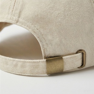 Gorra de Béisbol Unisex de 6 Paneles, Ajustable, de Algodón, Color Sólido, Informal, para Adultos - Product Image 6