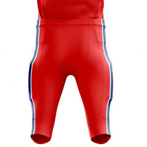 Tenues de football américain personnalisées de qualité supérieure, ensembles à manches courtes, design imprimé, respirantes, légères, 100 % polyester, très demandées - Product Image 6
