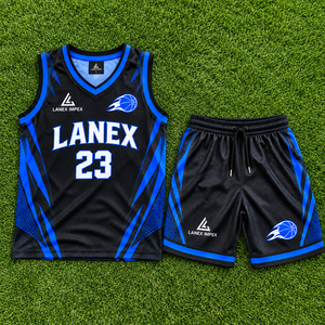 Uniforme de Baloncesto Profesional de Alta Calidad, Sublimado, sin Mangas, Cuello en V, Personalizable con Logotipo, Nombre y Número del Equipo, Transpirable - Product Image 6