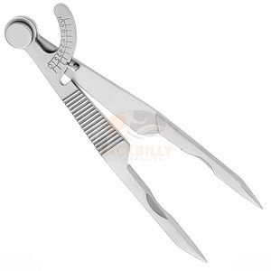 Outil de test sensoriel Weber, évaluation quantitative de la prouneuse tactile, instrument neurologique chirurgical manuel en acier inoxydable, CE - Product Image 3